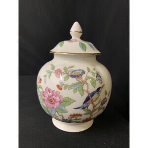 Pembroke Aynsley Ginger Jar/Lidded Jar 5” NEVER USED (England) 1980’s